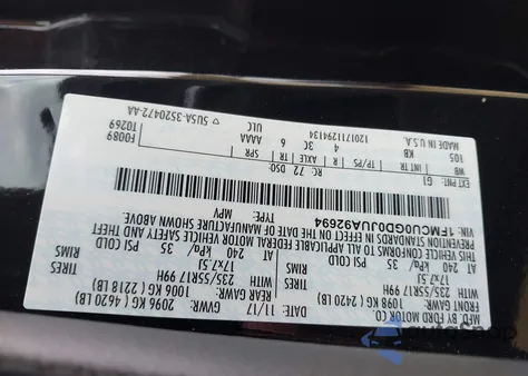 2018 Ford Escape Se из США, поврежденный, VIN 1FMCU0GD0JUA92694